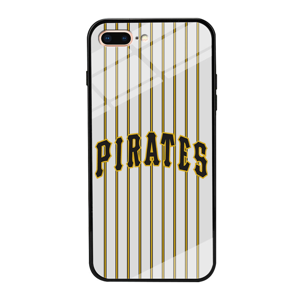 Baseball Pittsburgh Pirates MLB 001 iPhone 8 Plus Case-Phone Case-Tempered Glass Case-Altracase