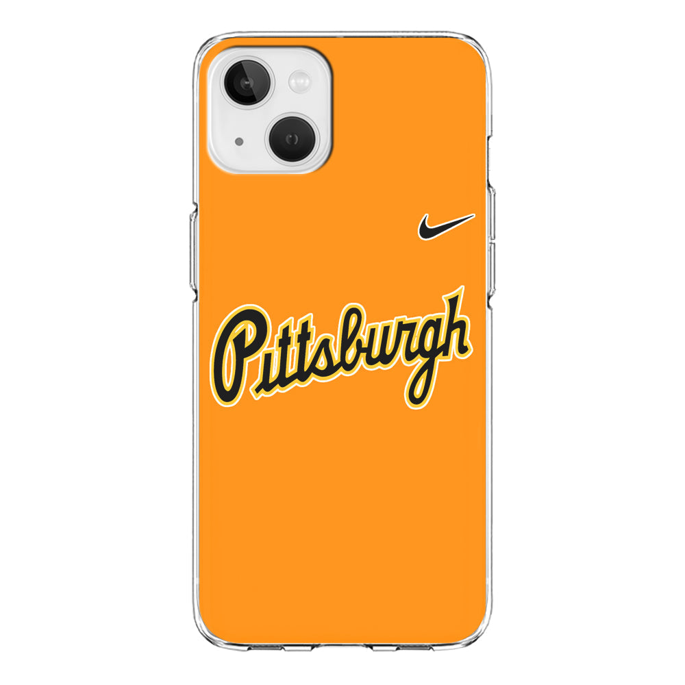 Baseball Pittsburgh Pirates MLB 002 iPhone 13 Case-Phone Case-Clear Soft Case-Altracase