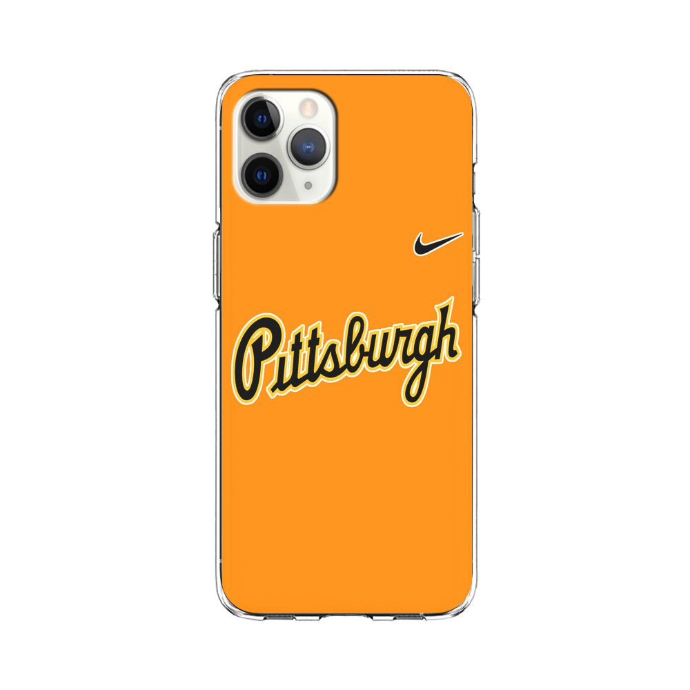Baseball Pittsburgh Pirates MLB 002 iPhone 11 Pro Case-Phone Case-Clear Soft Case-Altracase