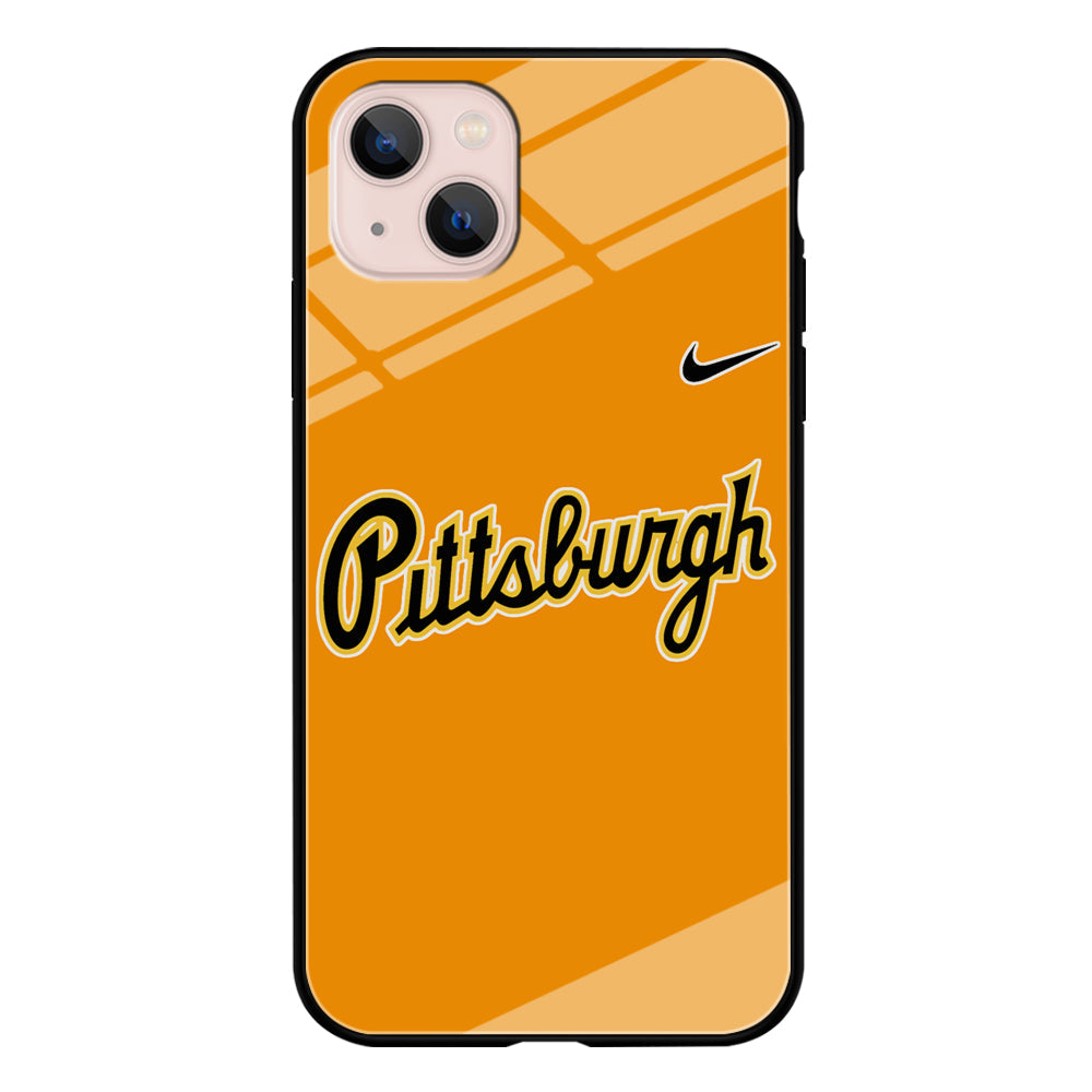 Baseball Pittsburgh Pirates MLB 002 iPhone 13 Case-Phone Case-Tempered Glass Case-Altracase