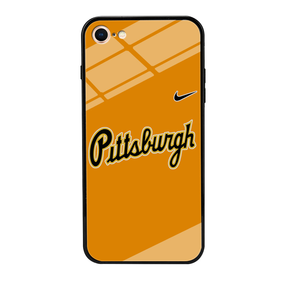 Baseball Pittsburgh Pirates MLB 002 iPhone 7 Case-Phone Case-Tempered Glass Case-Altracase