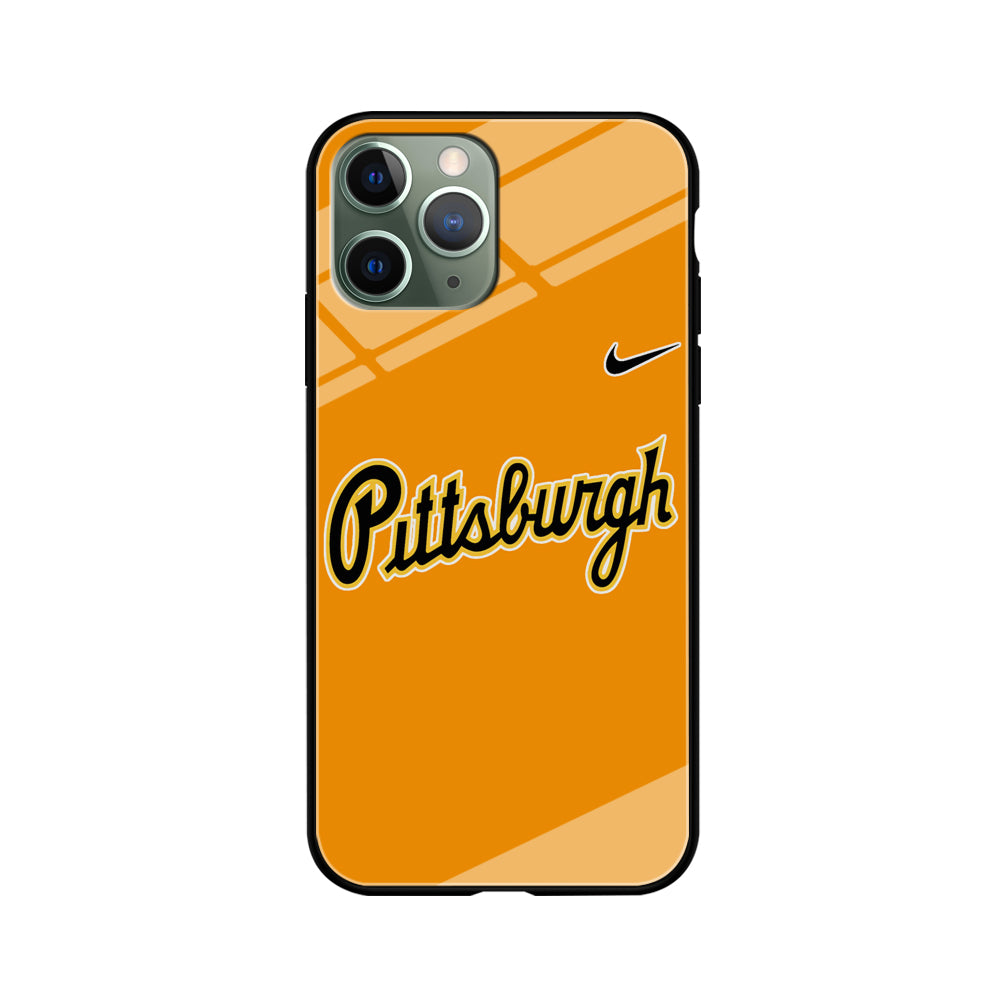 Baseball Pittsburgh Pirates MLB 002 iPhone 11 Pro Case-Phone Case-Tempered Glass Case-Altracase