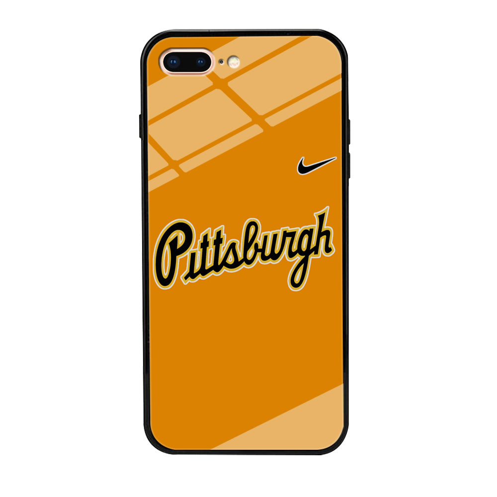 Baseball Pittsburgh Pirates MLB 002 iPhone 7 Plus Case-Phone Case-Tempered Glass Case-Altracase