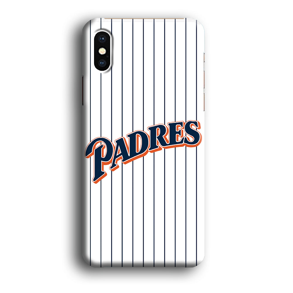Baseball San Diego Padres MLB 001 iPhone X Case-Phone Case-3D Case-Altracase
