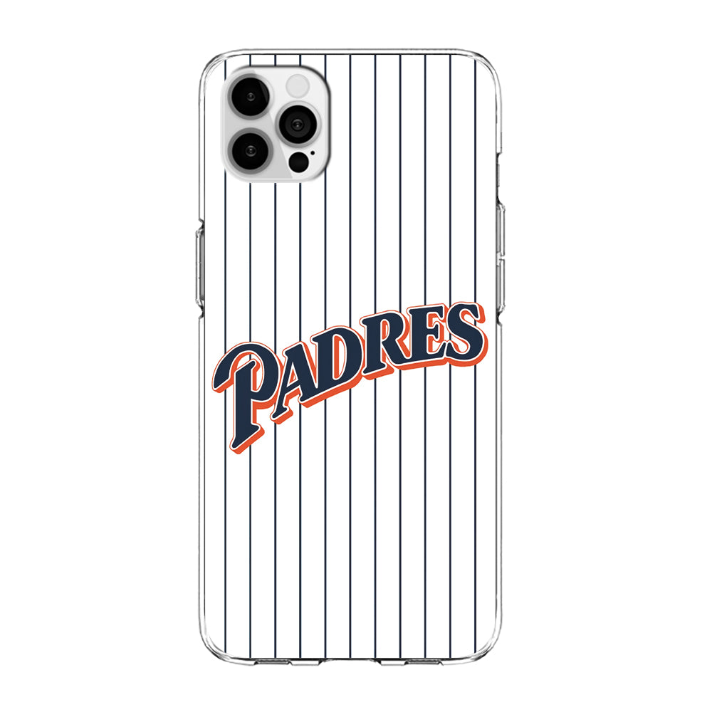 Baseball San Diego Padres MLB 001 iPhone 15 Pro Max Case-Phone Case-Clear Soft Case-Altracase