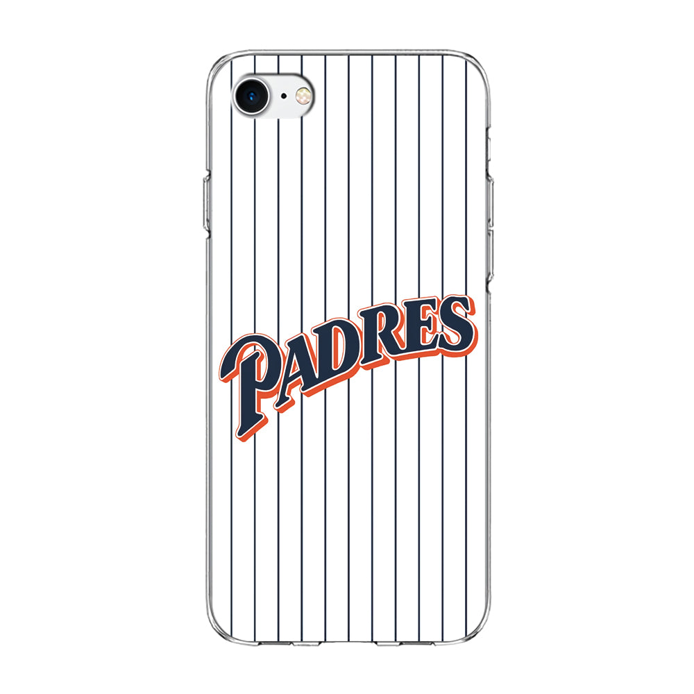 Baseball San Diego Padres MLB 001 iPhone SE 2020 Case-Phone Case-Clear Soft Case-Altracase