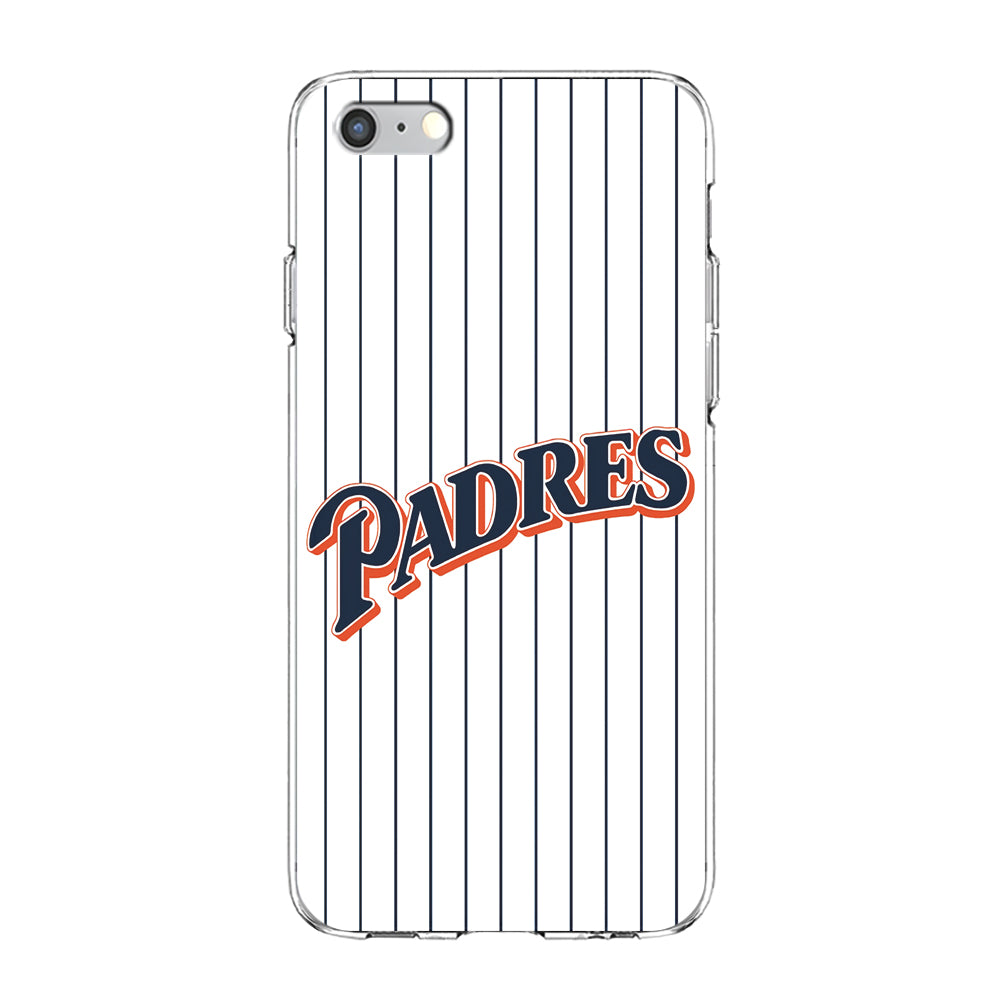 Baseball San Diego Padres MLB 001 iPhone 6 Plus | 6s Plus Case-Phone Case-Clear Soft Case-Altracase