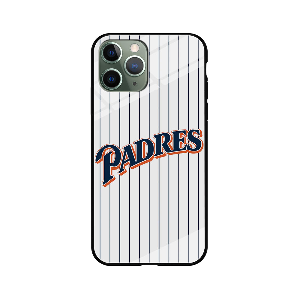 Baseball San Diego Padres MLB 001 iPhone 11 Pro Max Case-Phone Case-Tempered Glass Case-Altracase