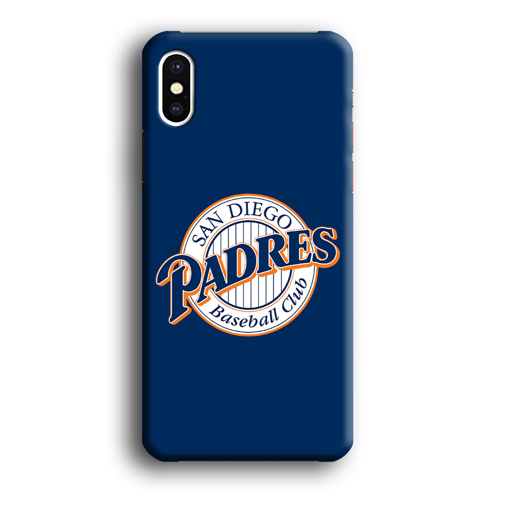 Baseball San Diego Padres MLB 002 iPhone Xs Max Case-Phone Case-3D Case-Altracase