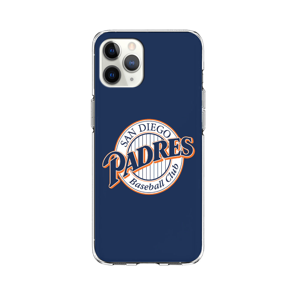 Baseball San Diego Padres MLB 002 iPhone 11 Pro Case-Phone Case-Clear Soft Case-Altracase