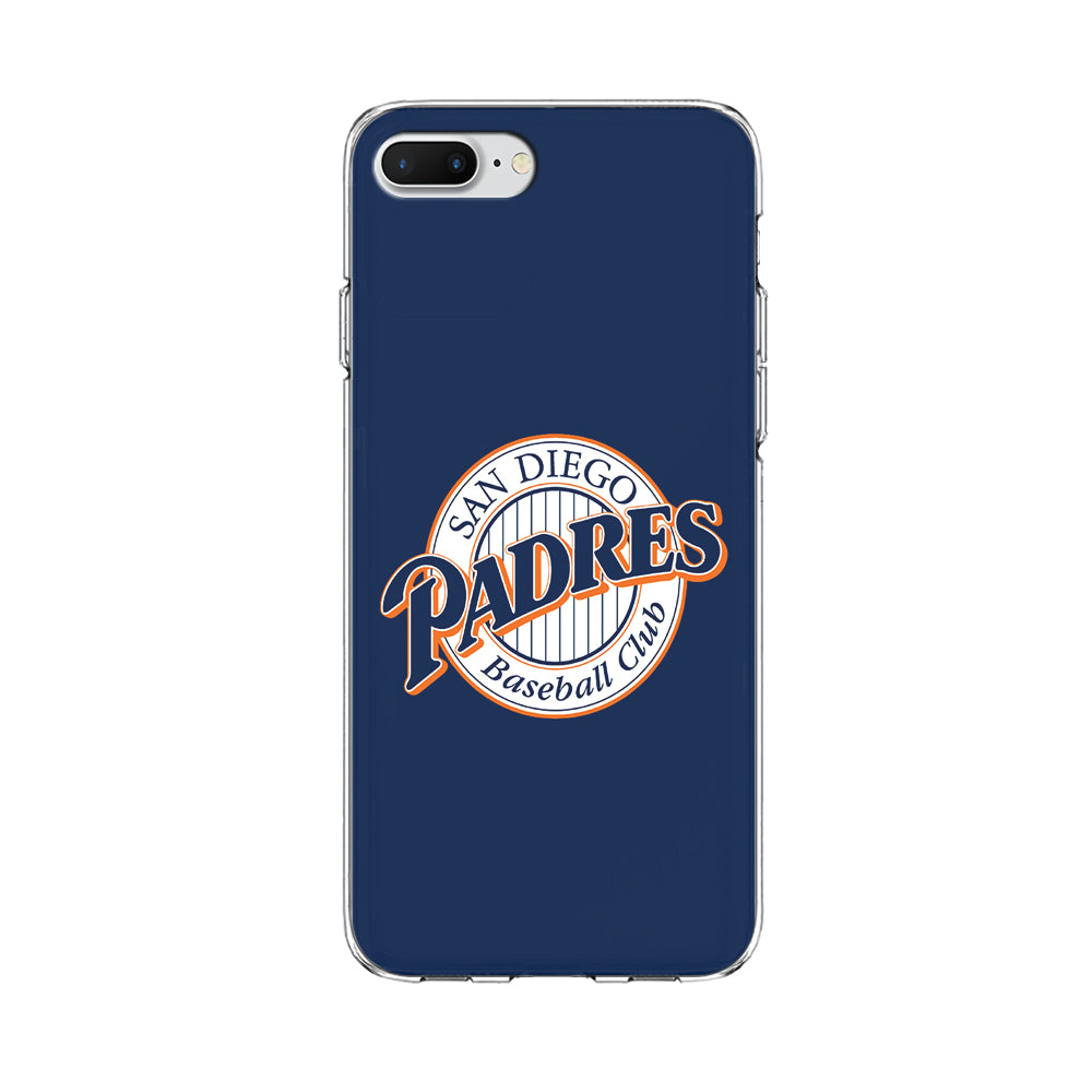 Baseball San Diego Padres MLB 002 iPhone 7 Plus Case-Phone Case-Clear Soft Case-Altracase