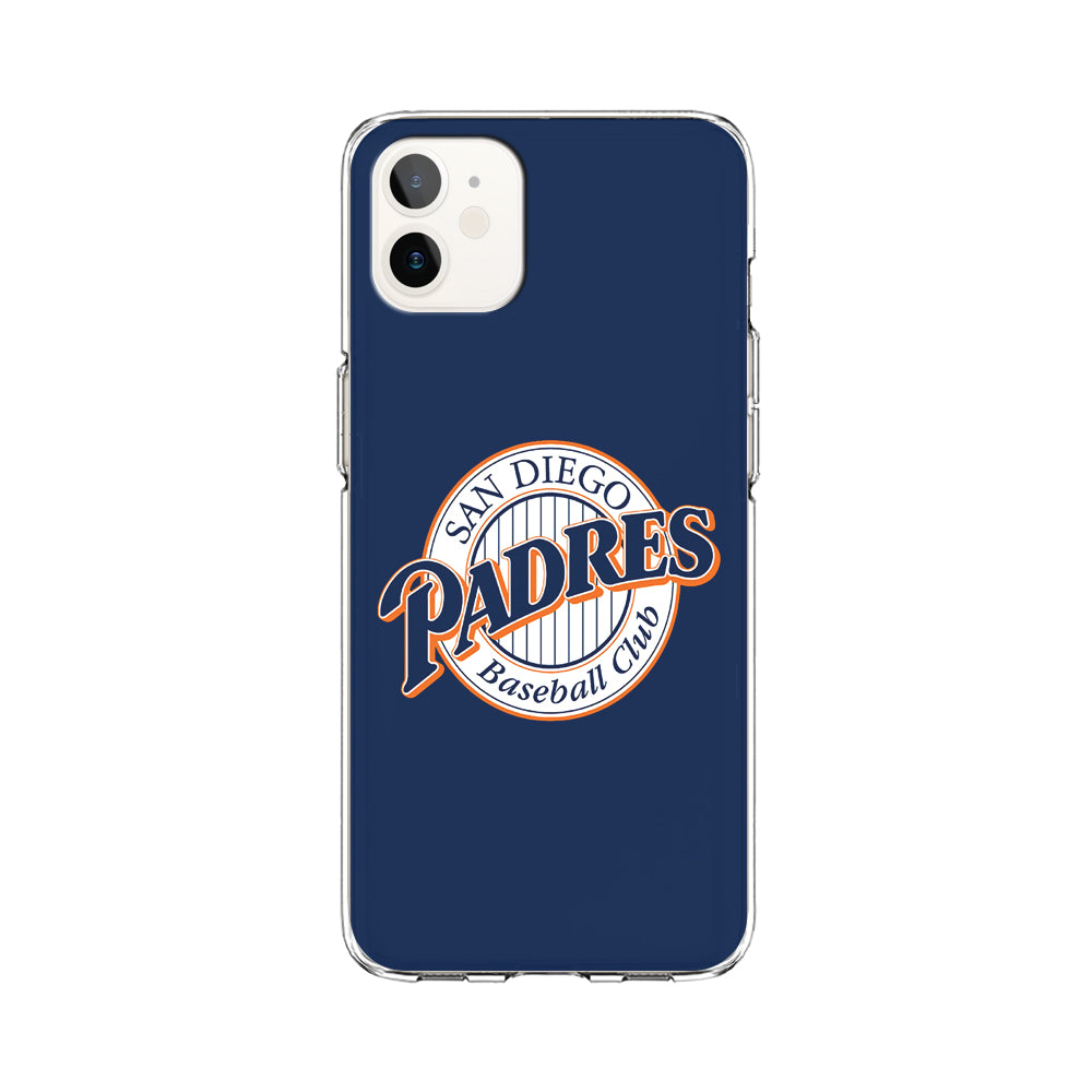 Baseball San Diego Padres MLB 002 iPhone 12 Case-Phone Case-Clear Soft Case-Altracase