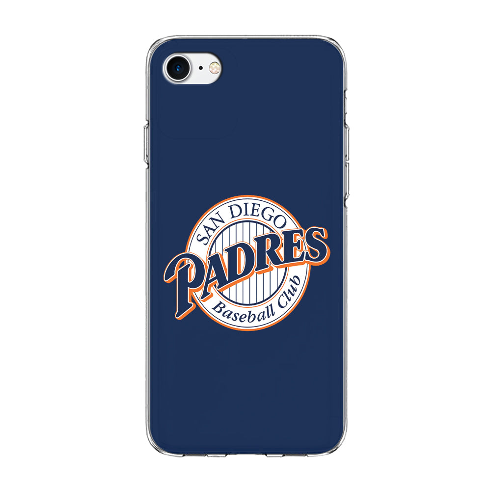 Baseball San Diego Padres MLB 002 iPhone 8 Case-Phone Case-Clear Soft Case-Altracase