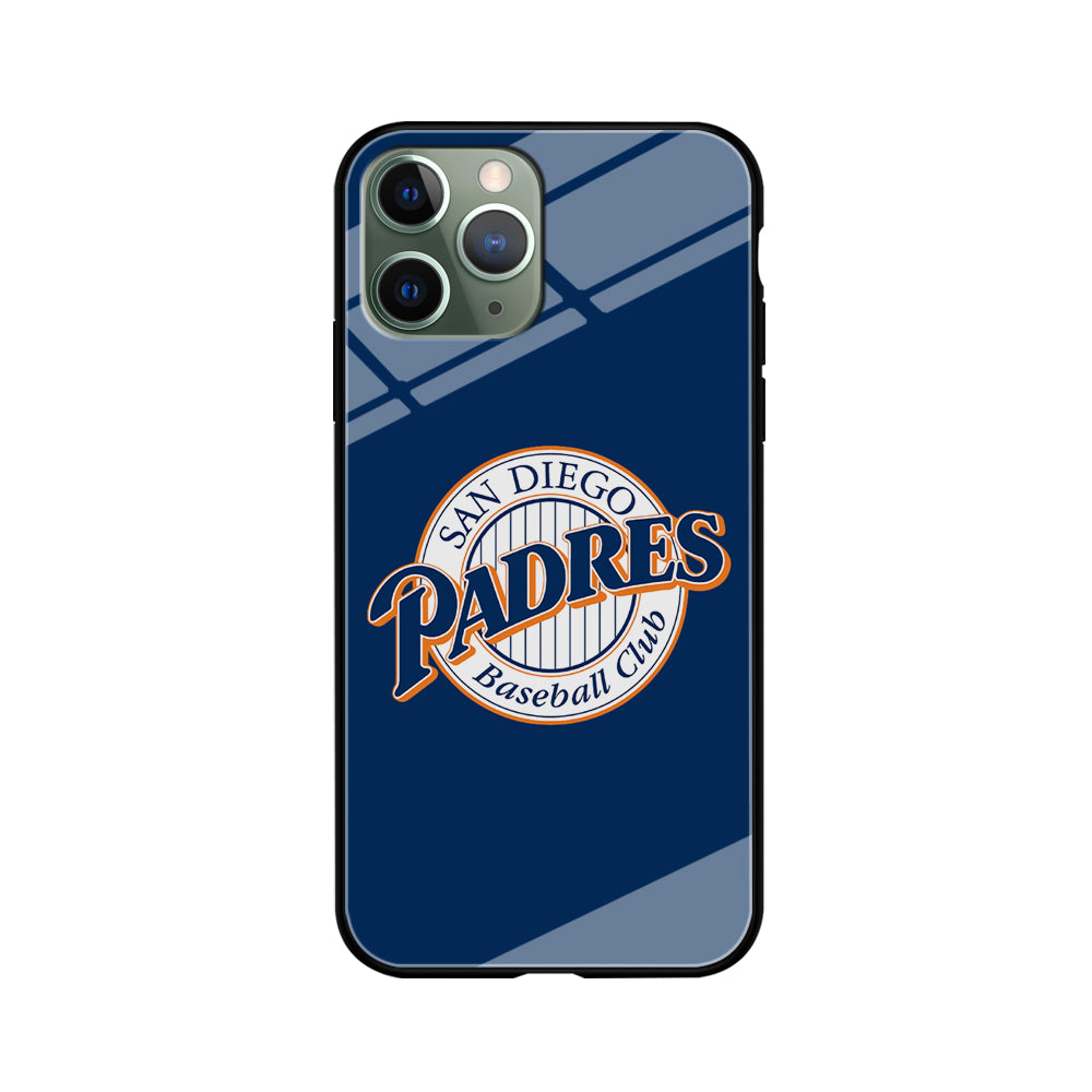 Baseball San Diego Padres MLB 002 iPhone 11 Pro Case-Phone Case-Tempered Glass Case-Altracase