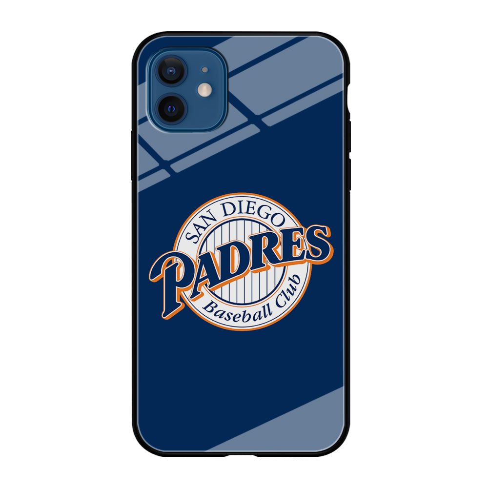 Baseball San Diego Padres MLB 002 iPhone 12 Mini Case-Phone Case-Tempered Glass Case-Altracase