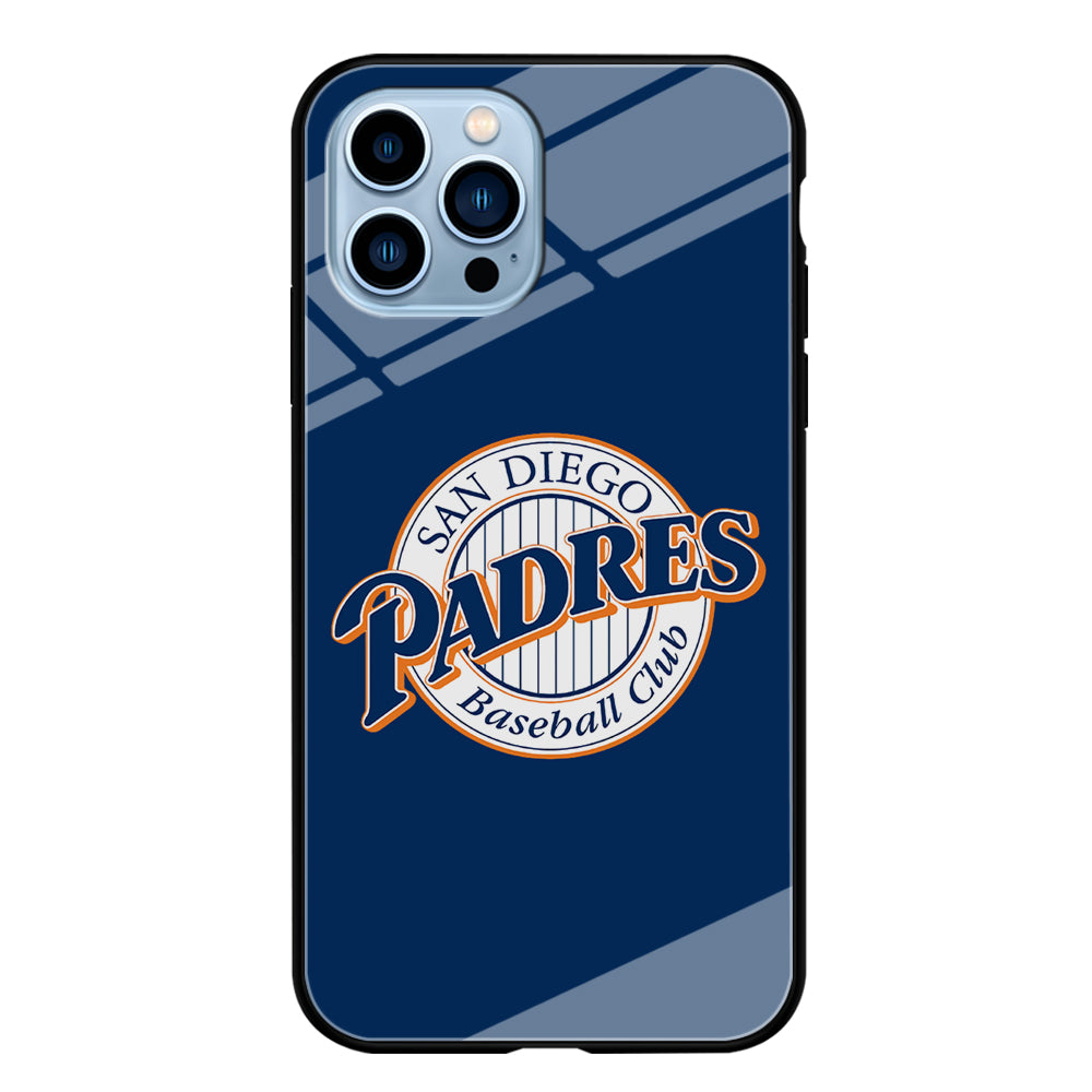 Baseball San Diego Padres MLB 002 iPhone 15 Pro Case-Phone Case-Tempered Glass Case-Altracase