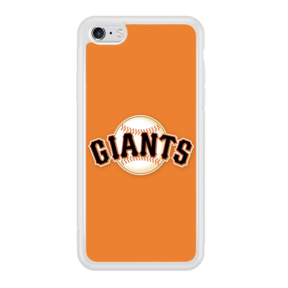 Baseball San Francisco Giants MLB 001 iPhone 6 | 6s Case-Phone Case-Rubber White (2D Case)-Altracase