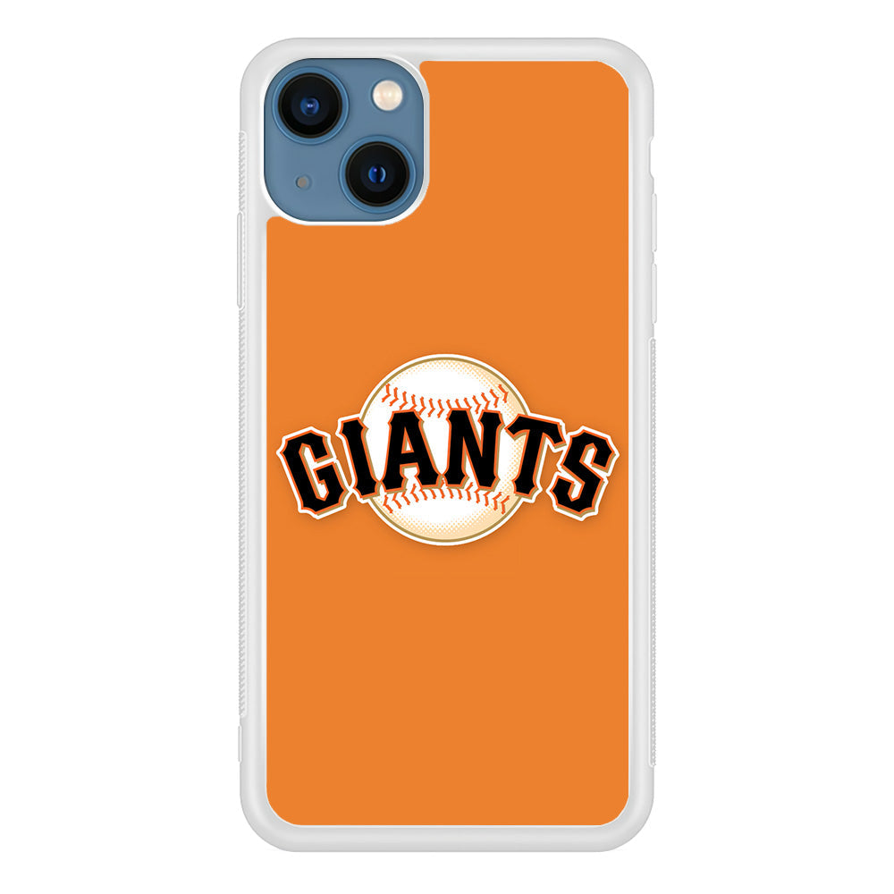 Baseball San Francisco Giants MLB 001 iPhone 13 Case-Phone Case-Rubber White (2D Case)-Altracase