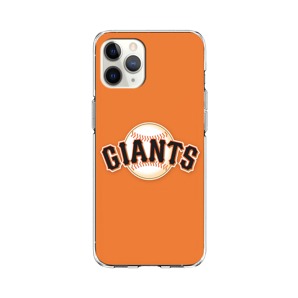 Baseball San Francisco Giants MLB 001 iPhone 11 Pro Case-Phone Case-Clear Soft Case-Altracase