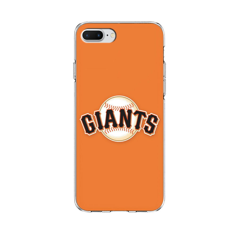 Baseball San Francisco Giants MLB 001 iPhone 7 Plus Case-Phone Case-Clear Soft Case-Altracase