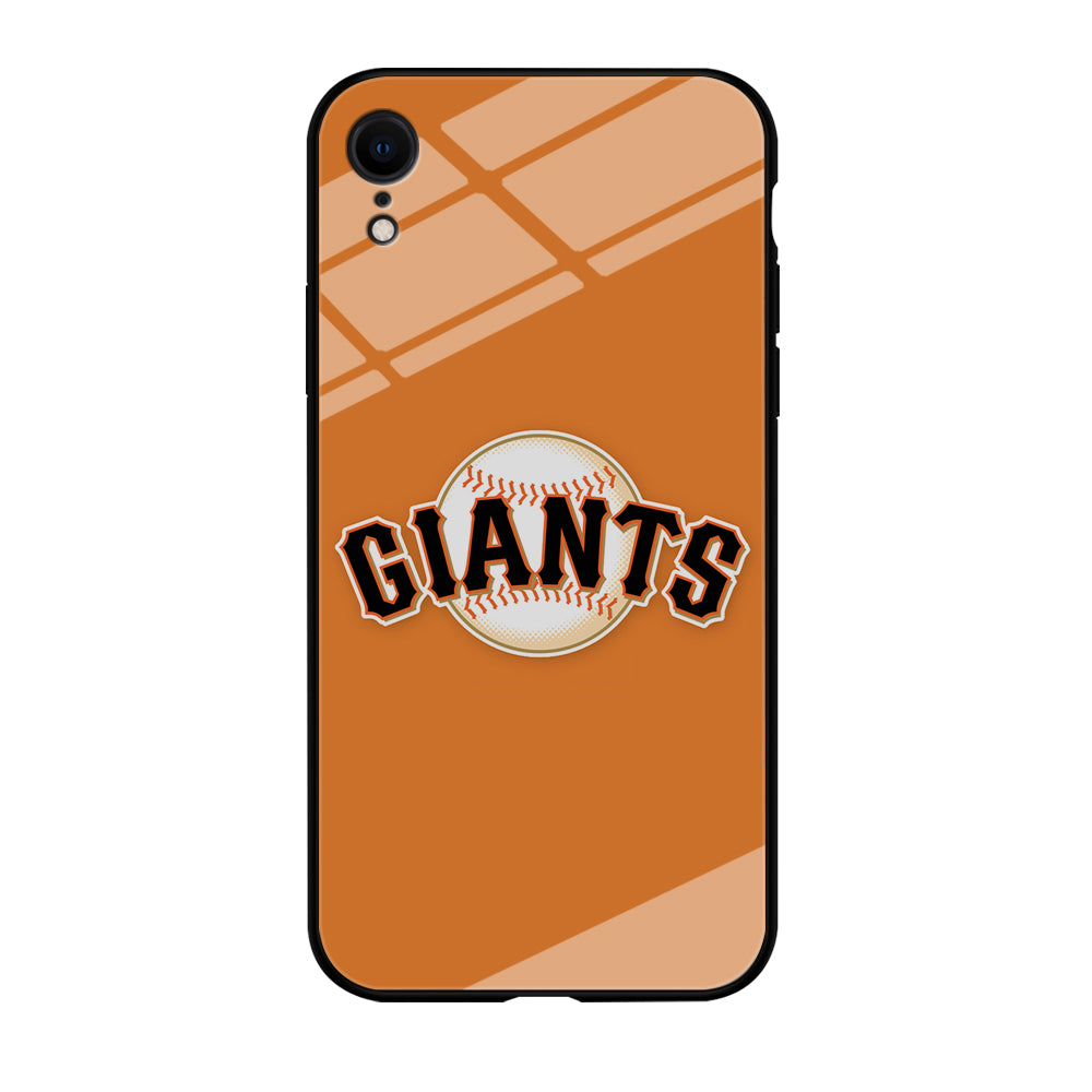 Baseball San Francisco Giants MLB 001 iPhone XR Case-Phone Case-Tempered Glass Case-Altracase