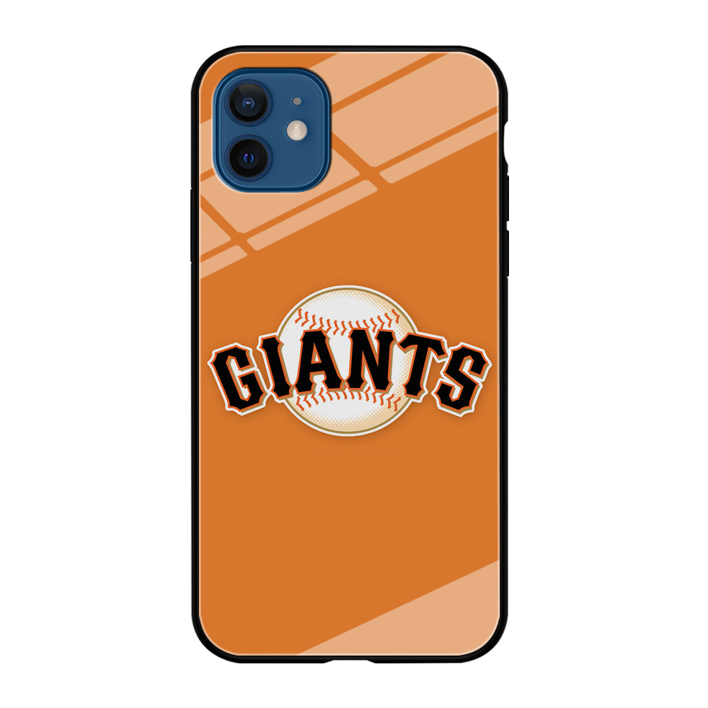 Baseball San Francisco Giants MLB 001 iPhone 12 Case-Phone Case-Tempered Glass Case-Altracase