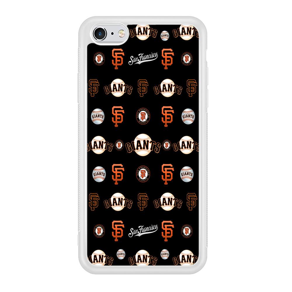 Baseball San Francisco Giants MLB 002 iPhone 6 | 6s Case-Phone Case-Rubber White (2D Case)-Altracase