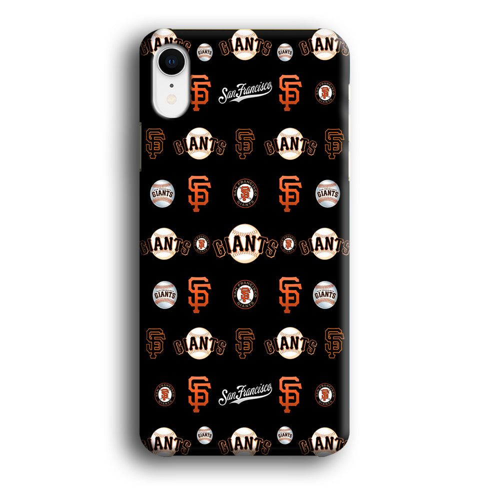 Baseball San Francisco Giants MLB 002 iPhone XR Case-Phone Case-3D Case-Altracase