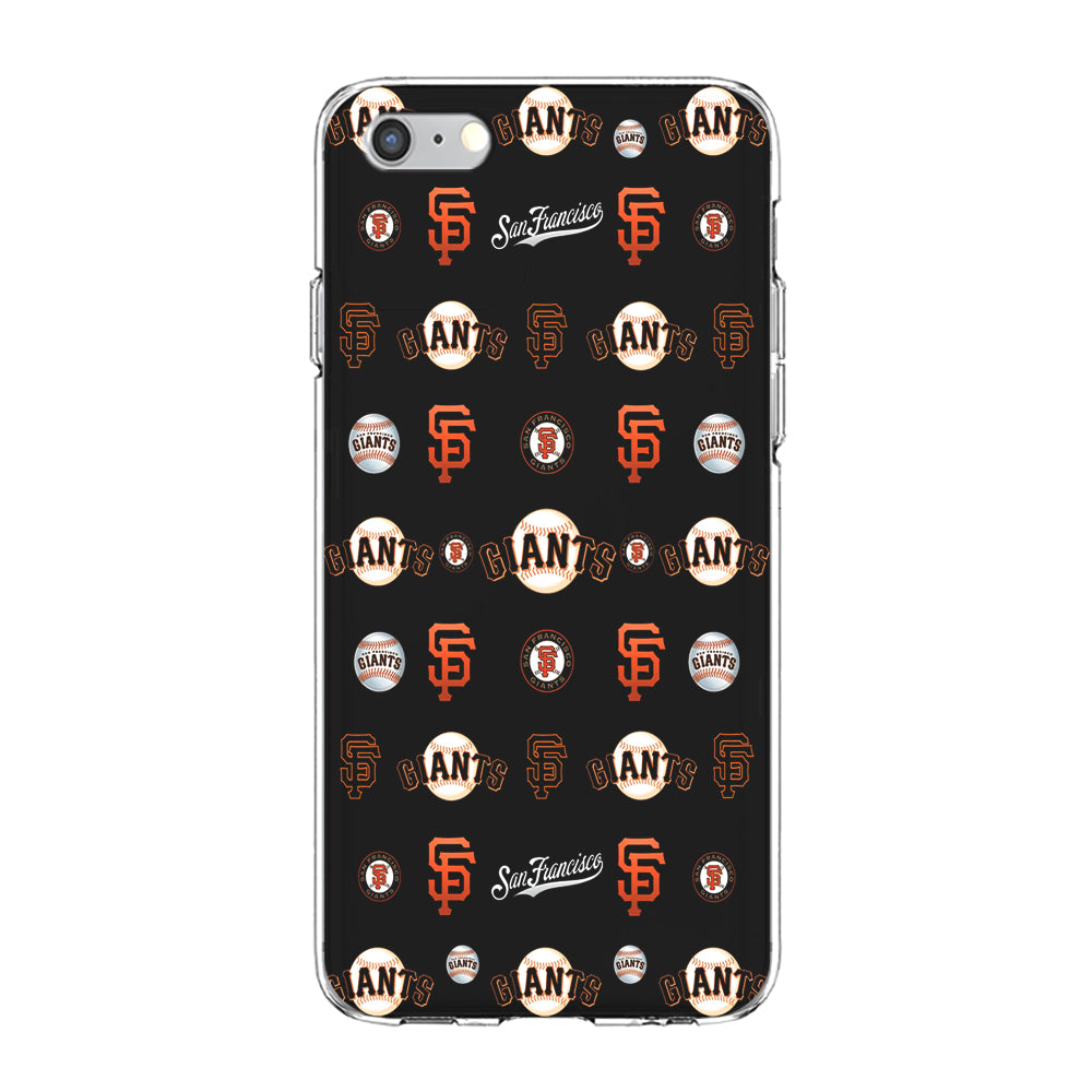 Baseball San Francisco Giants MLB 002 iPhone 6 Plus | 6s Plus Case-Phone Case-Clear Soft Case-Altracase