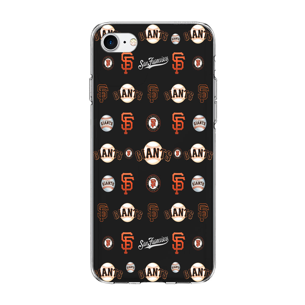 Baseball San Francisco Giants MLB 002 iPhone SE 2020 Case-Phone Case-Clear Soft Case-Altracase