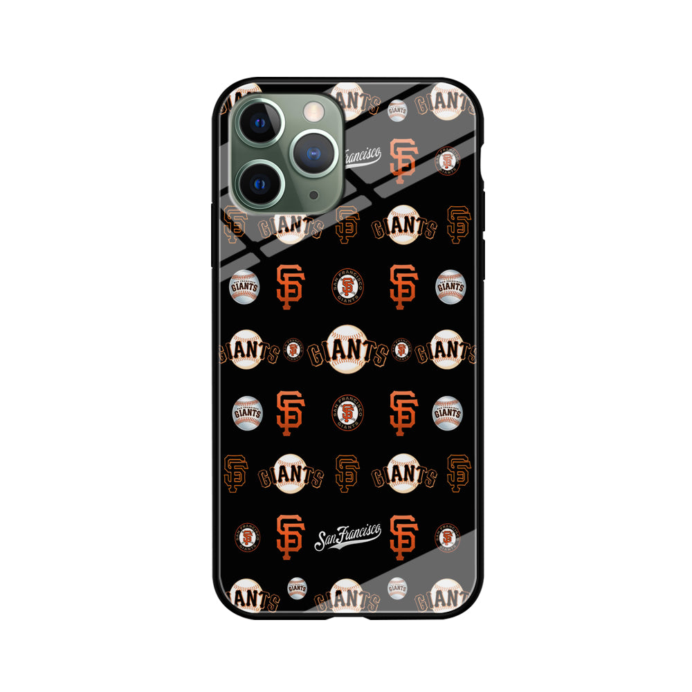Baseball San Francisco Giants MLB 002 iPhone 11 Pro Case-Phone Case-Tempered Glass Case-Altracase