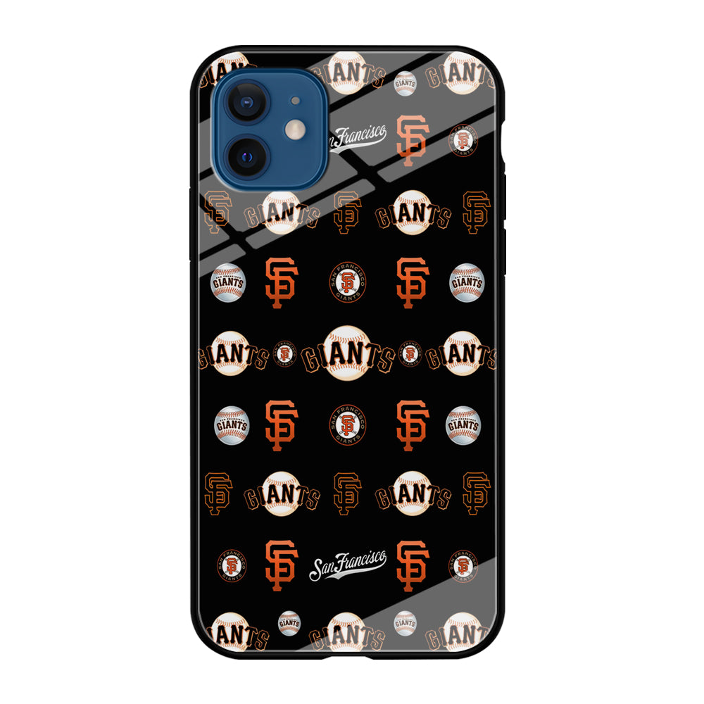 Baseball San Francisco Giants MLB 002 iPhone 12 Mini Case-Phone Case-Tempered Glass Case-Altracase