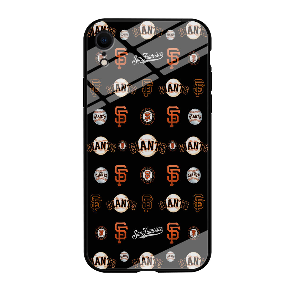 Baseball San Francisco Giants MLB 002 iPhone XR Case-Phone Case-Tempered Glass Case-Altracase