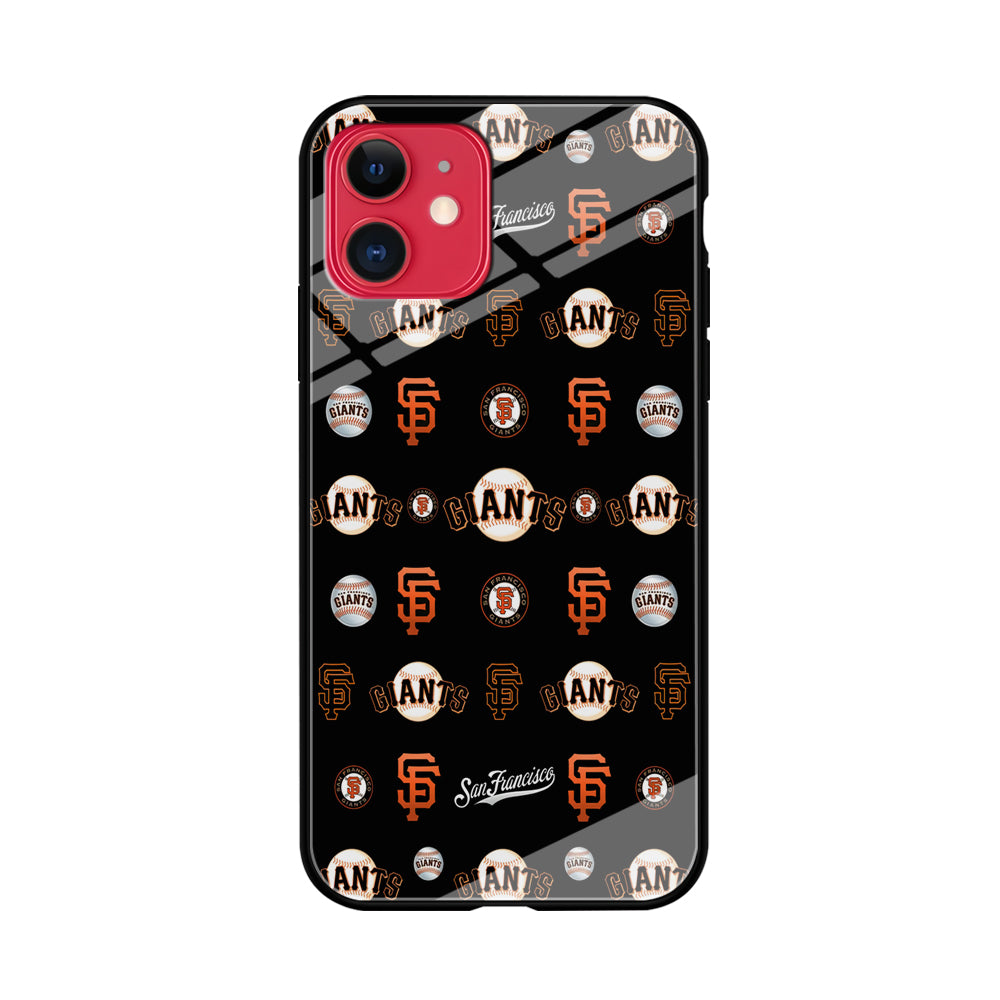 Baseball San Francisco Giants MLB 002 iPhone 11 Case-Phone Case-Tempered Glass Case-Altracase