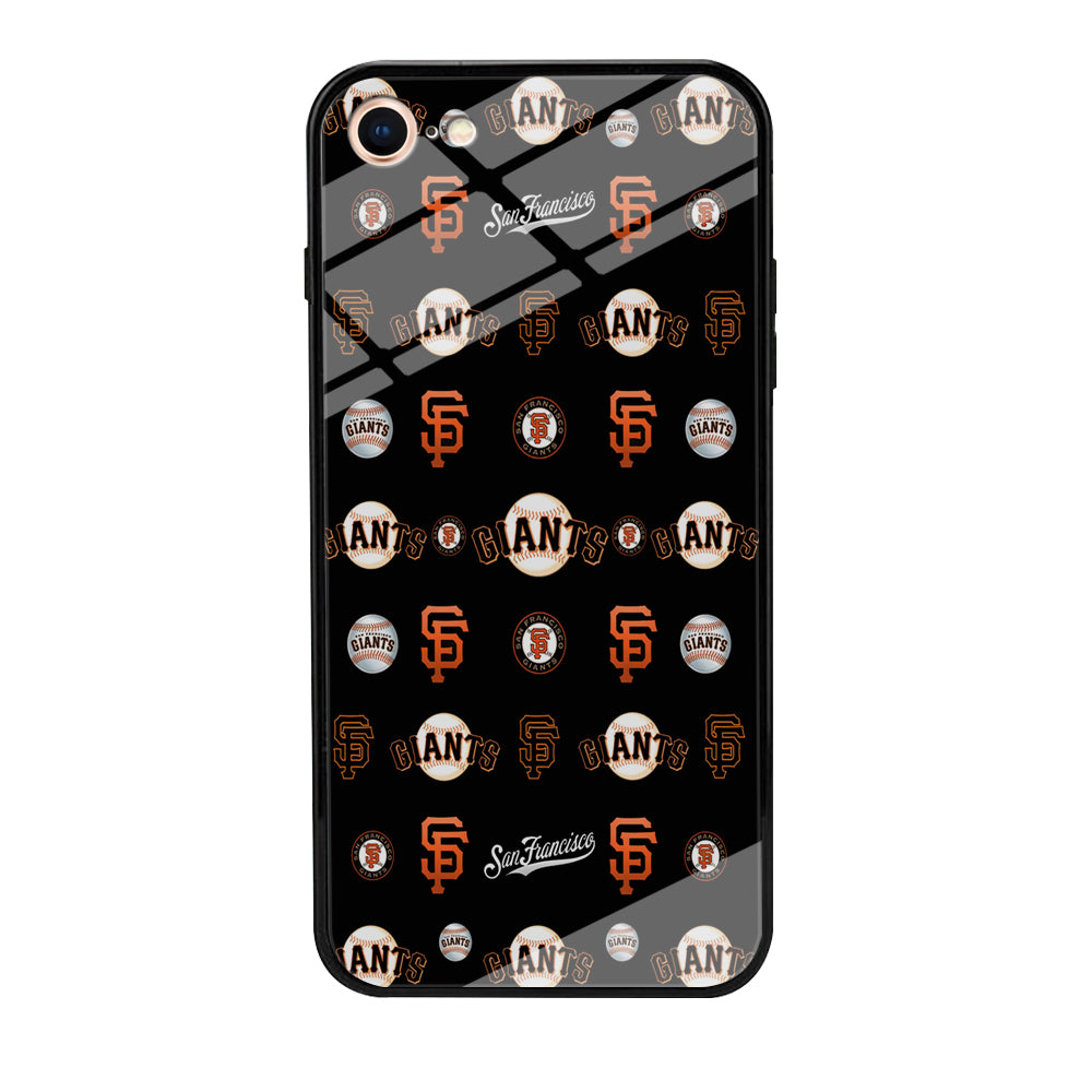 Baseball San Francisco Giants MLB 002 iPhone 7 Case-Phone Case-Tempered Glass Case-Altracase
