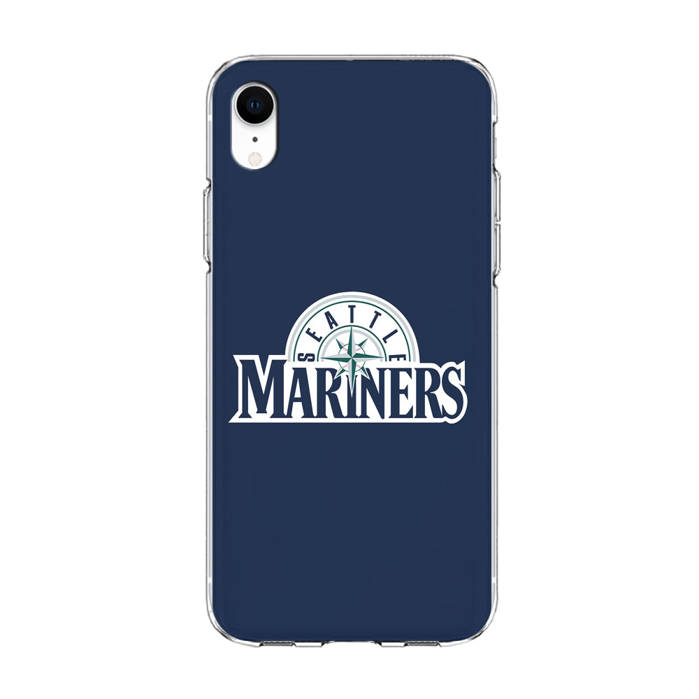 Baseball Seattle Mariners MLB 001 iPhone XR Case-Phone Case-Clear Soft Case-Altracase