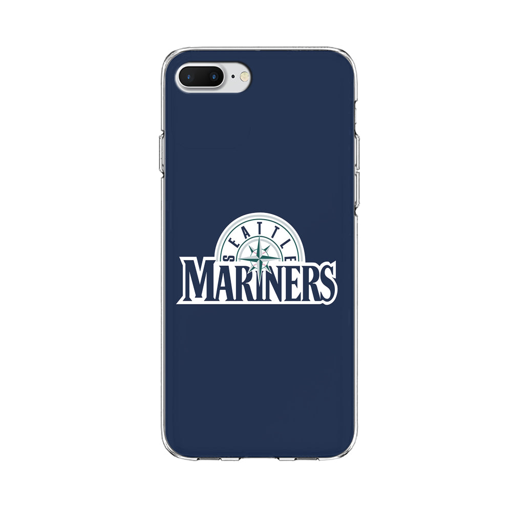 Baseball Seattle Mariners MLB 001 iPhone 8 Plus Case-Phone Case-Clear Soft Case-Altracase