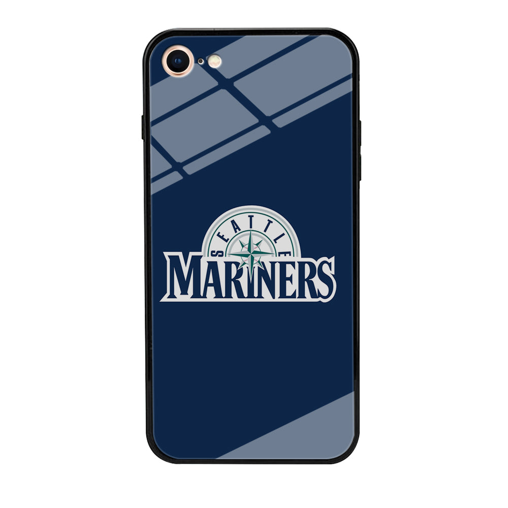 Baseball Seattle Mariners MLB 001 iPhone SE 2020 Case-Phone Case-Tempered Glass Case-Altracase