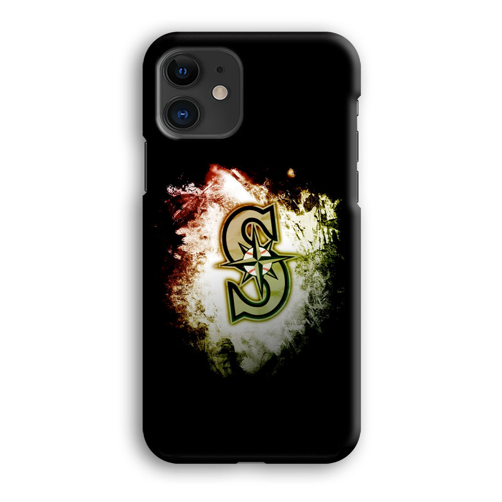 Baseball Seattle Mariners MLB 002 iPhone 12 Case-Phone Case-3D Case-Altracase