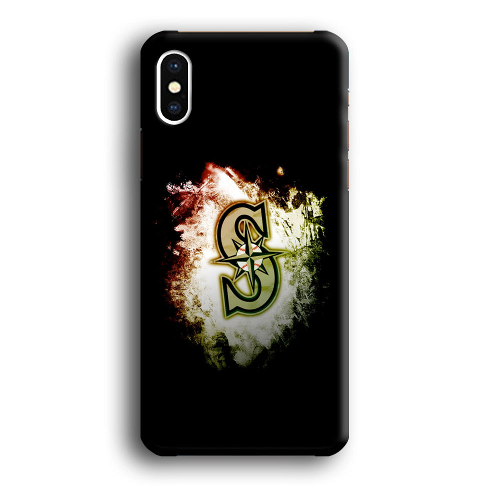 Baseball Seattle Mariners MLB 002 iPhone Xs Case-Phone Case-3D Case-Altracase