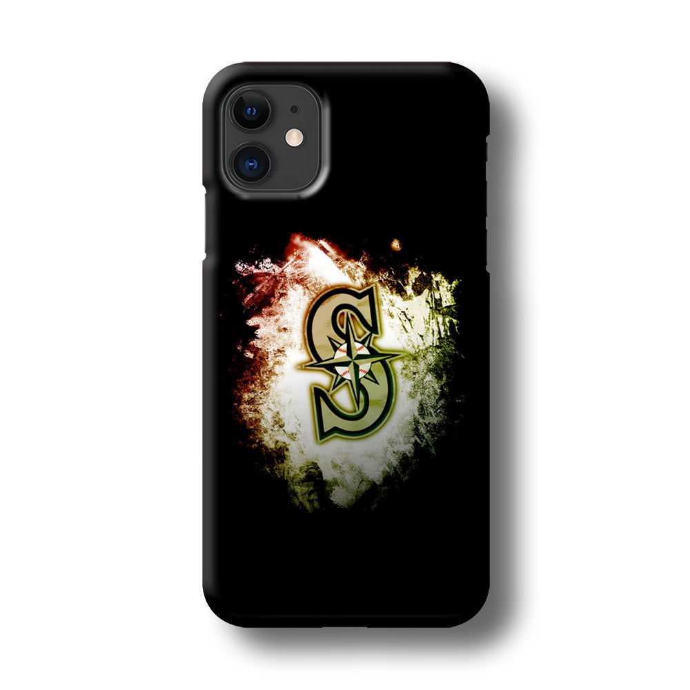 Baseball Seattle Mariners MLB 002 iPhone 11 Case-Phone Case-3D Case-Altracase