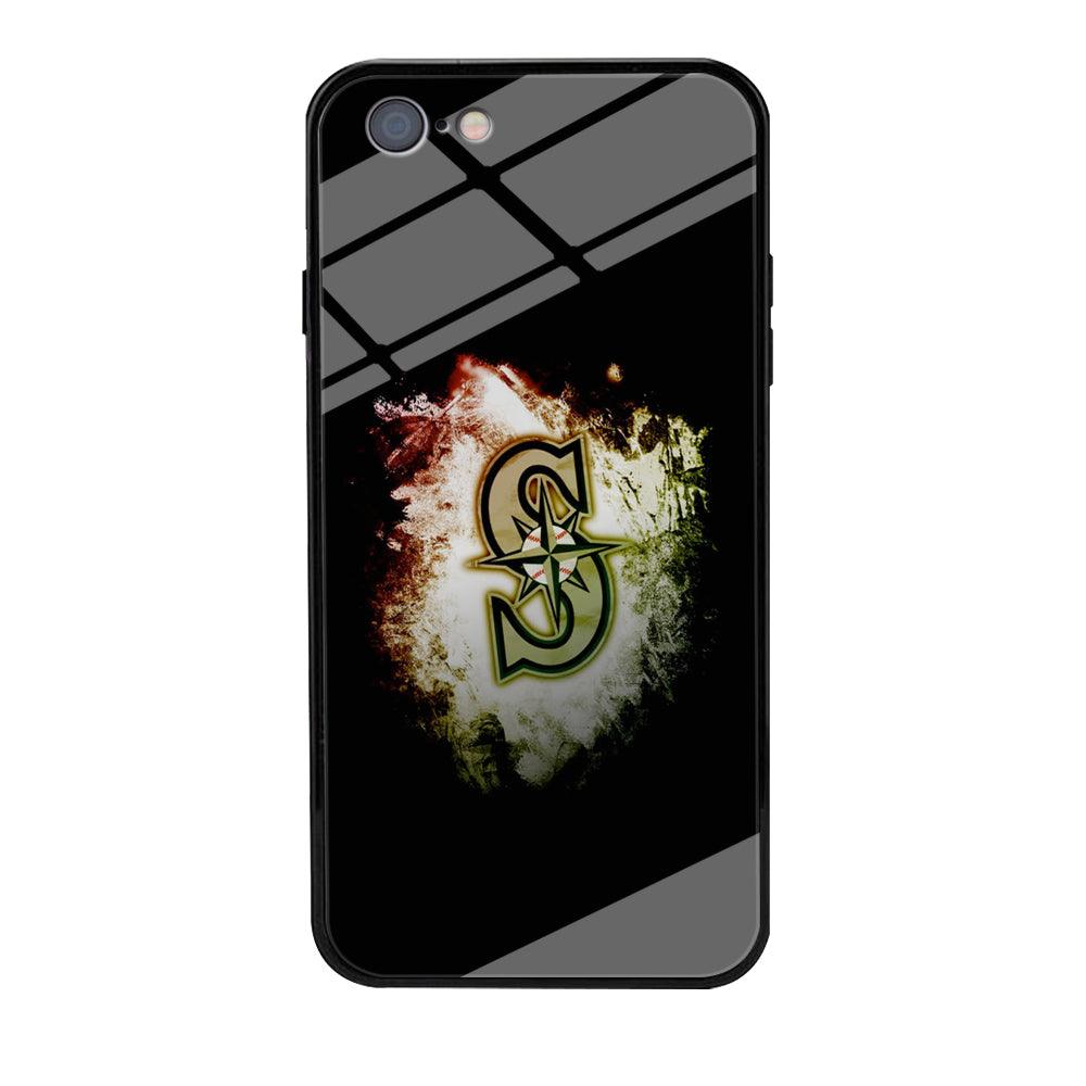 Baseball Seattle Mariners MLB 002 iPhone 6 | 6s Case-Phone Case-Tempered Glass Case-Altracase