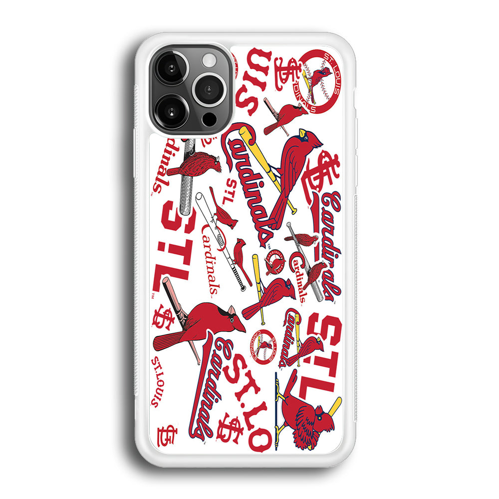 Baseball St. Louis Cardinals MLB 001 iPhone 12 Pro Max Case - Altracase