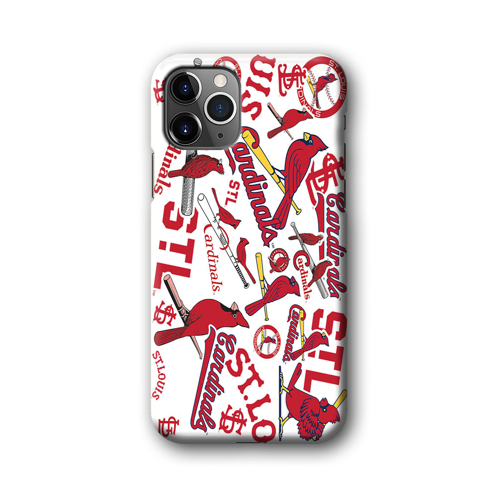 Baseball St. Louis Cardinals MLB 001 iPhone 11 Pro Case-Phone Case-3D Case-Altracase