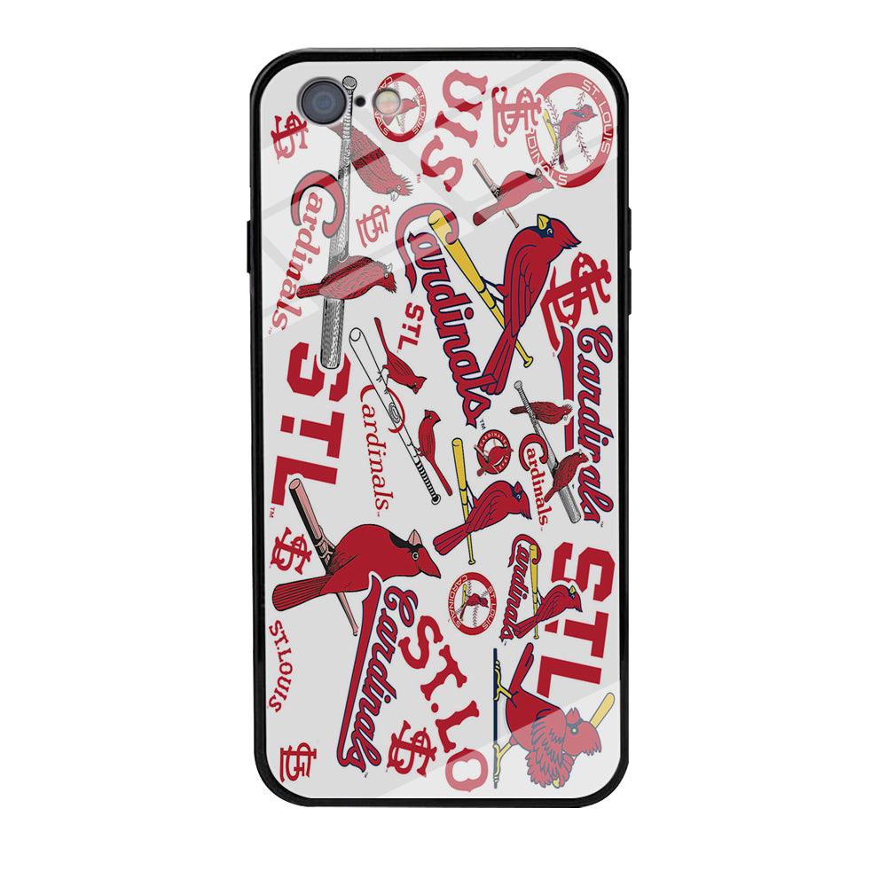 Baseball St. Louis Cardinals MLB 001 iPhone 6 | 6s Case-Phone Case-Tempered Glass Case-Altracase