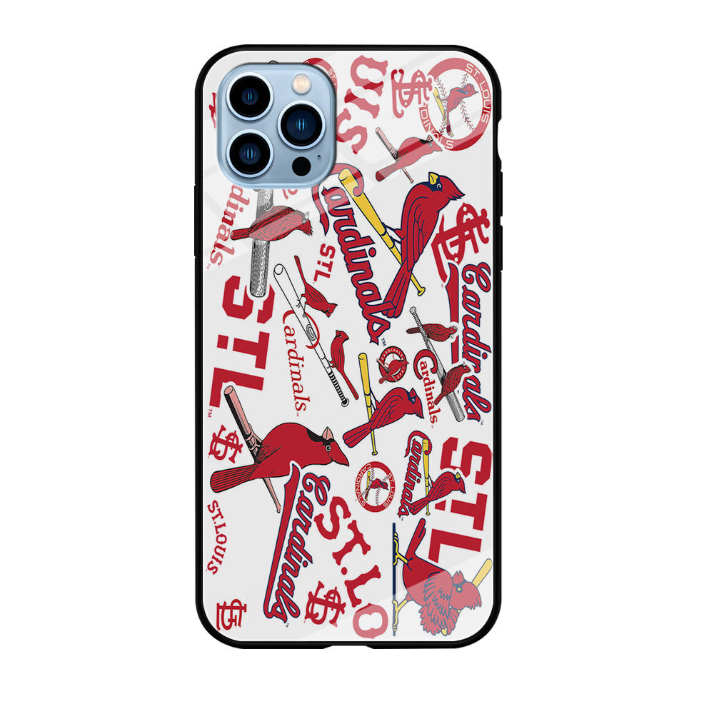 Baseball St. Louis Cardinals MLB 001 iPhone 12 Pro Max Case - Altracase