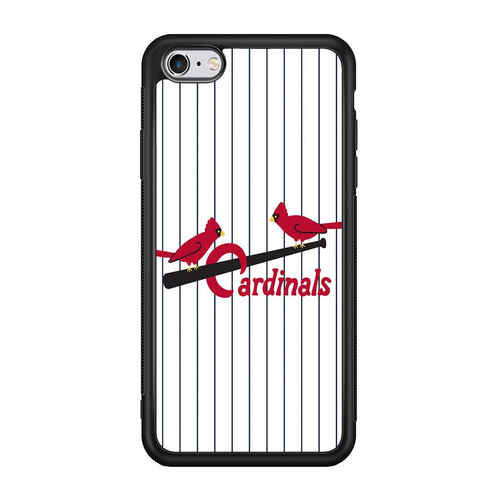 Baseball St. Louis Cardinals MLB 002 iPhone 6 | 6s Case-Phone Case-Rubber Black (2D Case)-Altracase