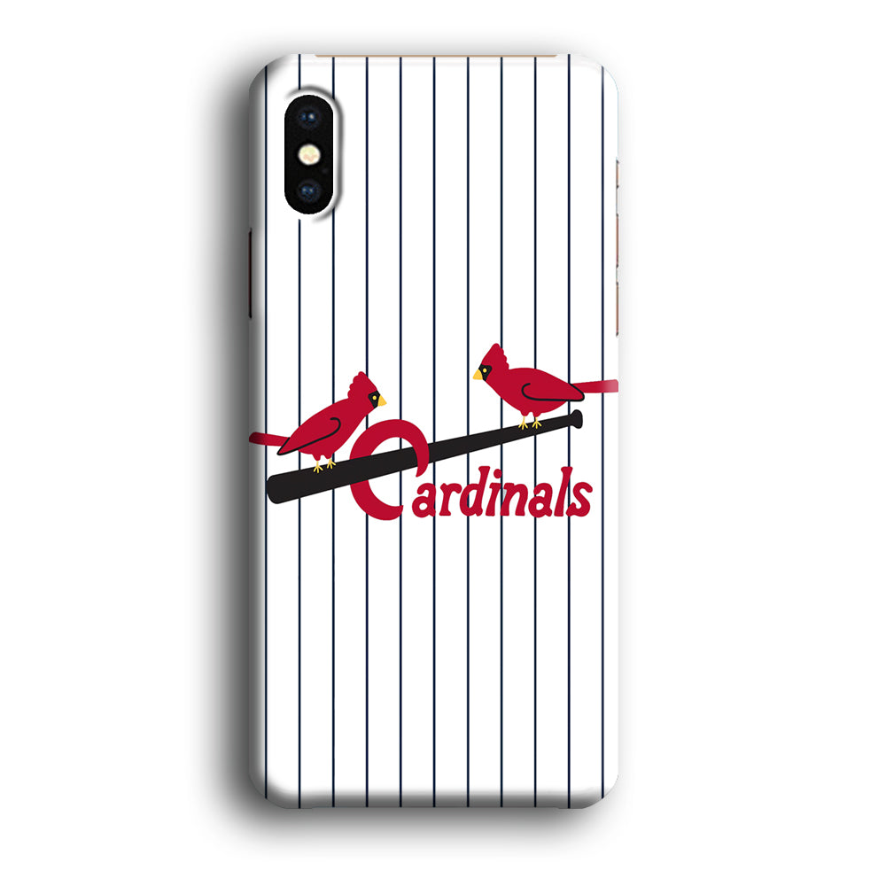 Baseball St. Louis Cardinals MLB 002 iPhone X Case-Phone Case-3D Case-Altracase