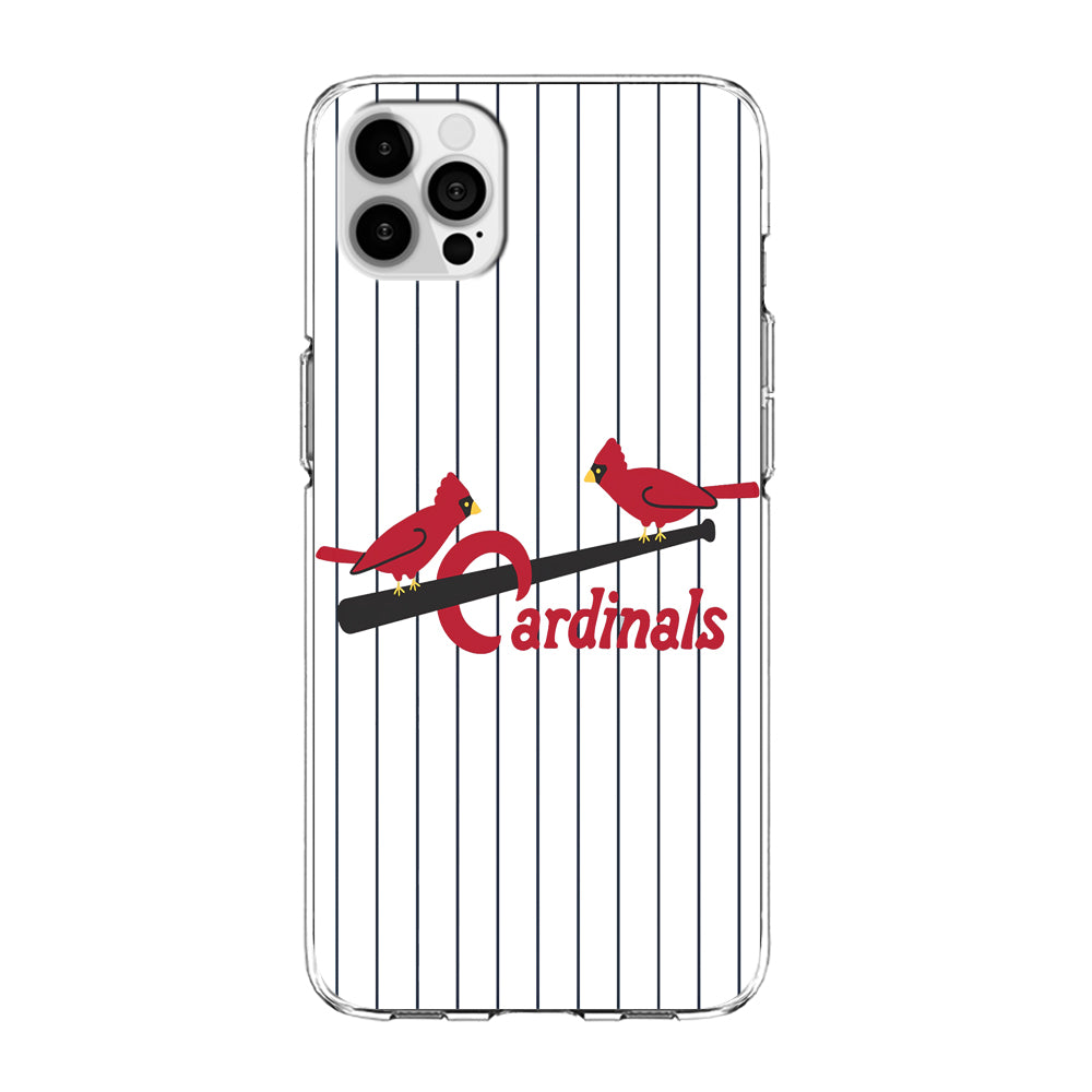 Baseball St. Louis Cardinals MLB 002 iPhone 15 Pro Max Case-Phone Case-Clear Soft Case-Altracase