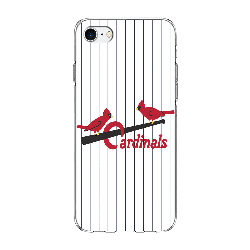 Baseball St. Louis Cardinals MLB 002 iPhone 8 Case-Phone Case-Clear Soft Case-Altracase